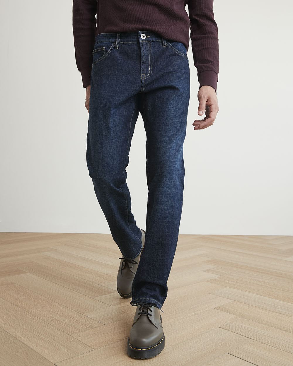 Straight-Leg Denim Pant