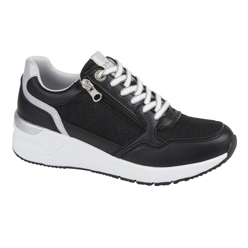 Cipriata - Womens/Ladies Adina Sparkle PU Sneakers