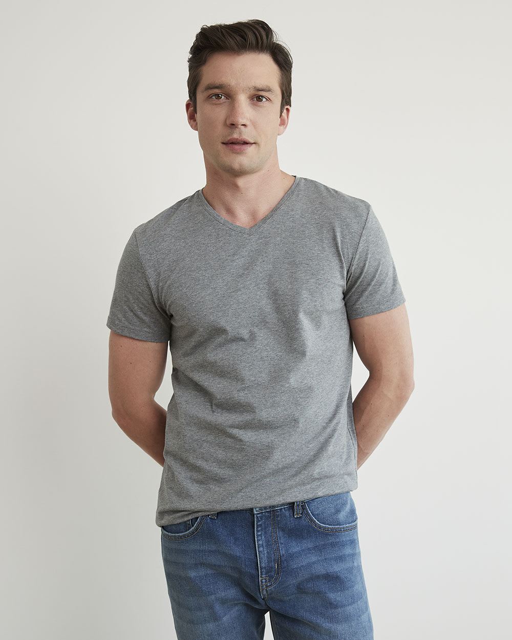 Supima Cotton (R) V-Neck T-shirt