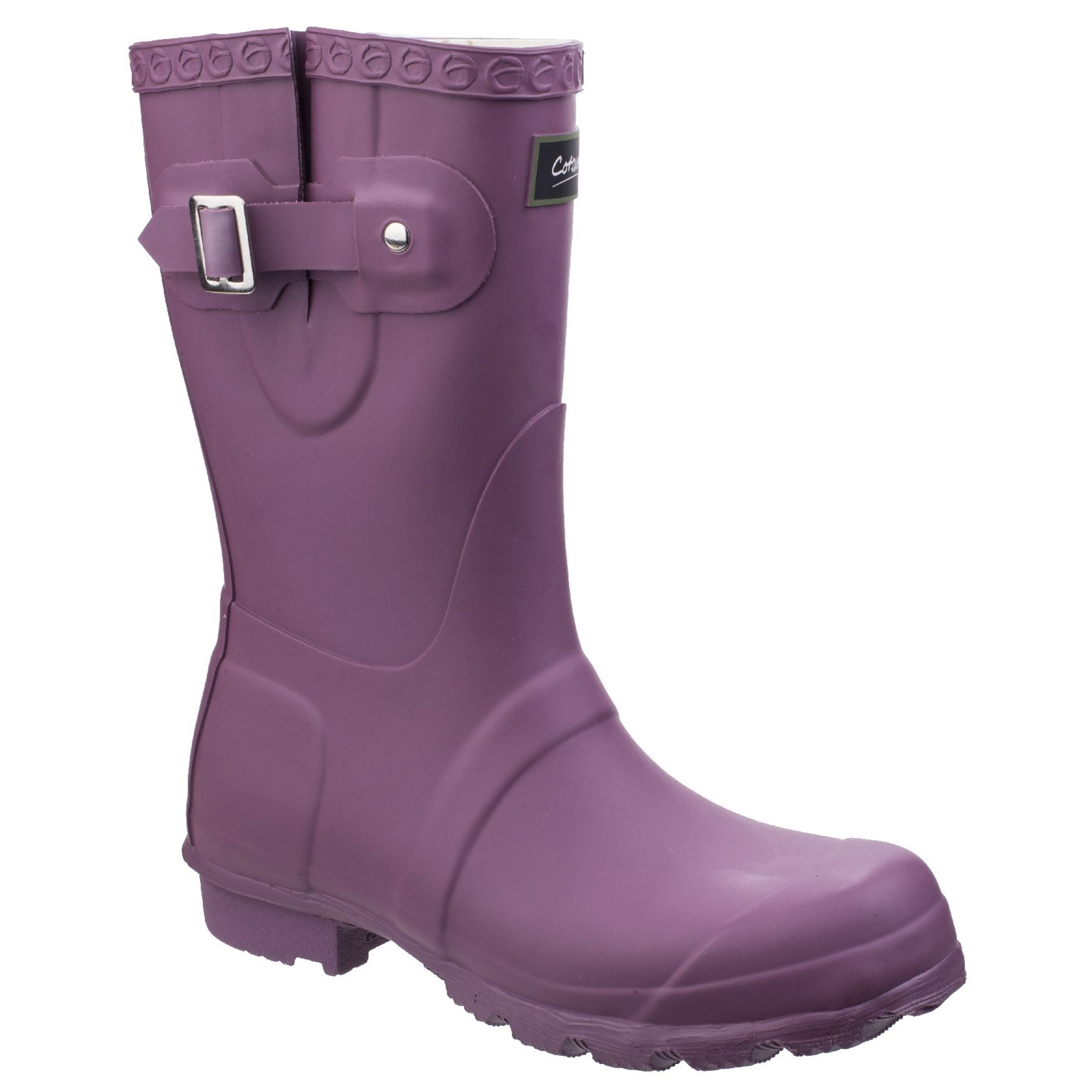 Cotswold - Womens/Ladies Windsor Short Waterproof Pull On Rain Boots