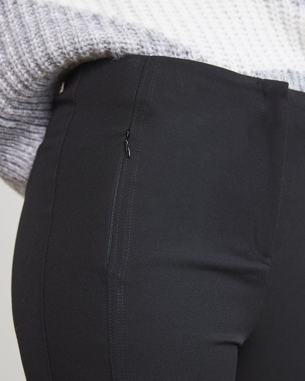 High-Rise Legging Pant with Zipper Fly