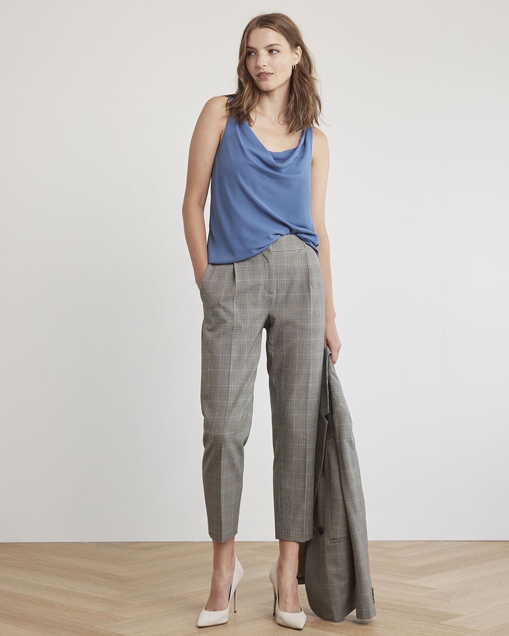 Silky Crepe U-Neck Cami