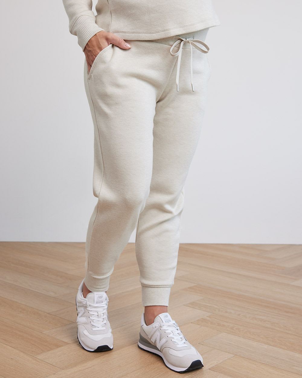 Heavy Knit Ankle Jogger Pant - Thyme Maternity