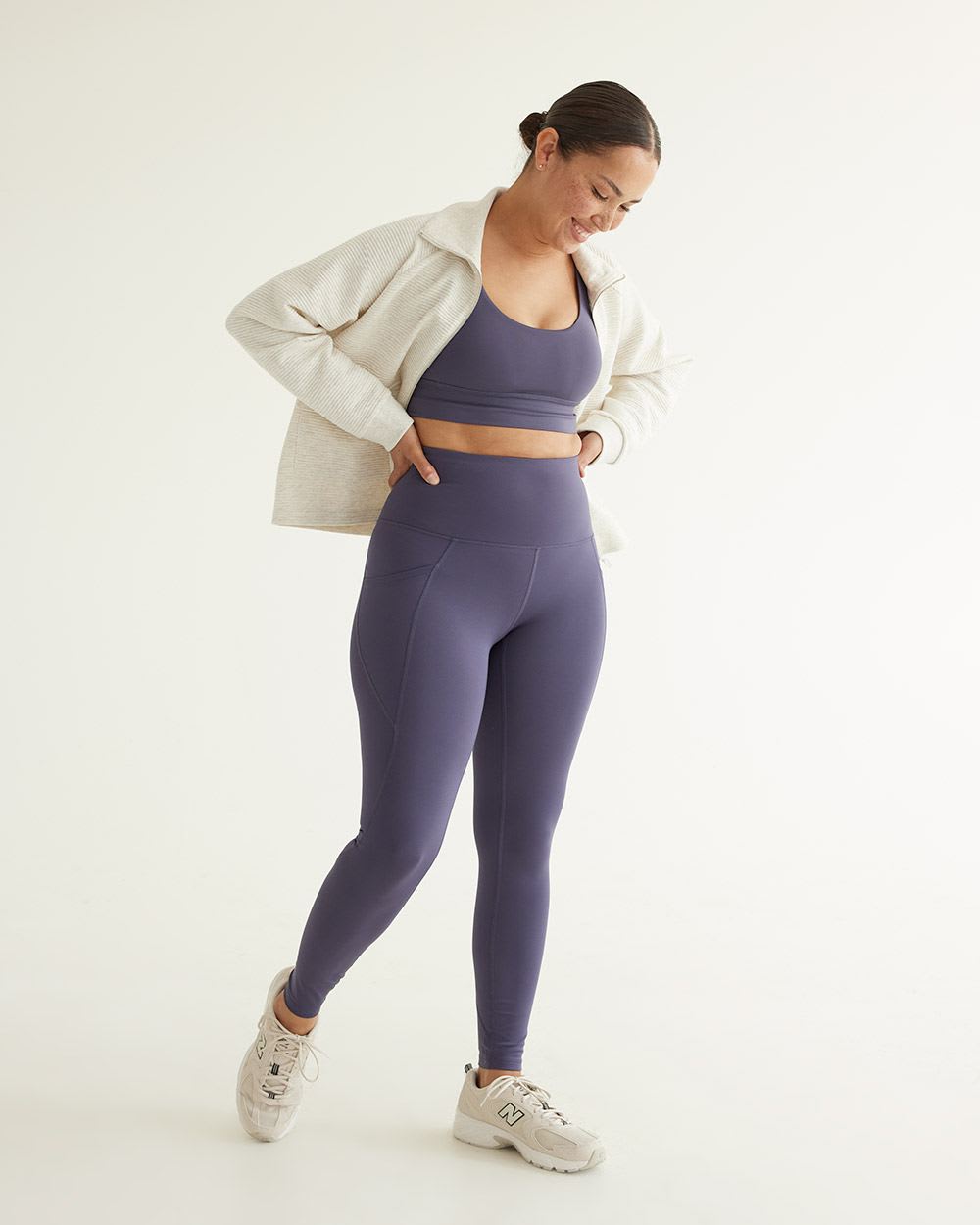 High-Rise Pulse Legging with Pockets, Hyba