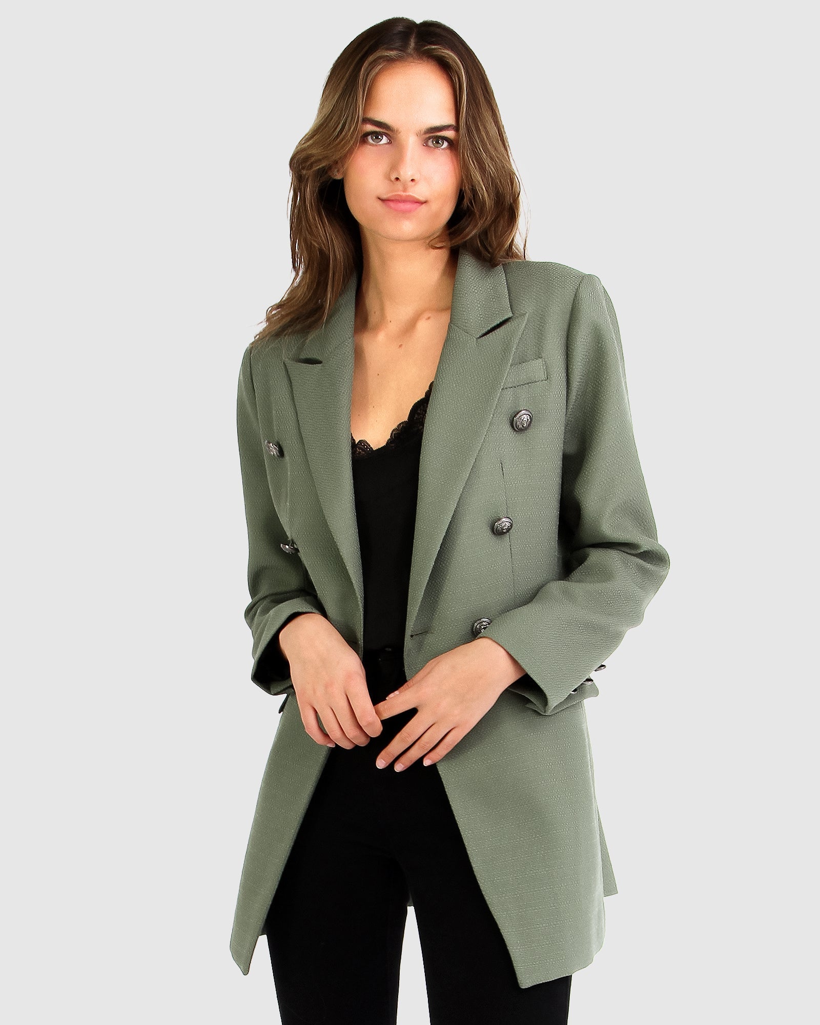 Belle & Bloom Princess Polina Textured Weave Blazer