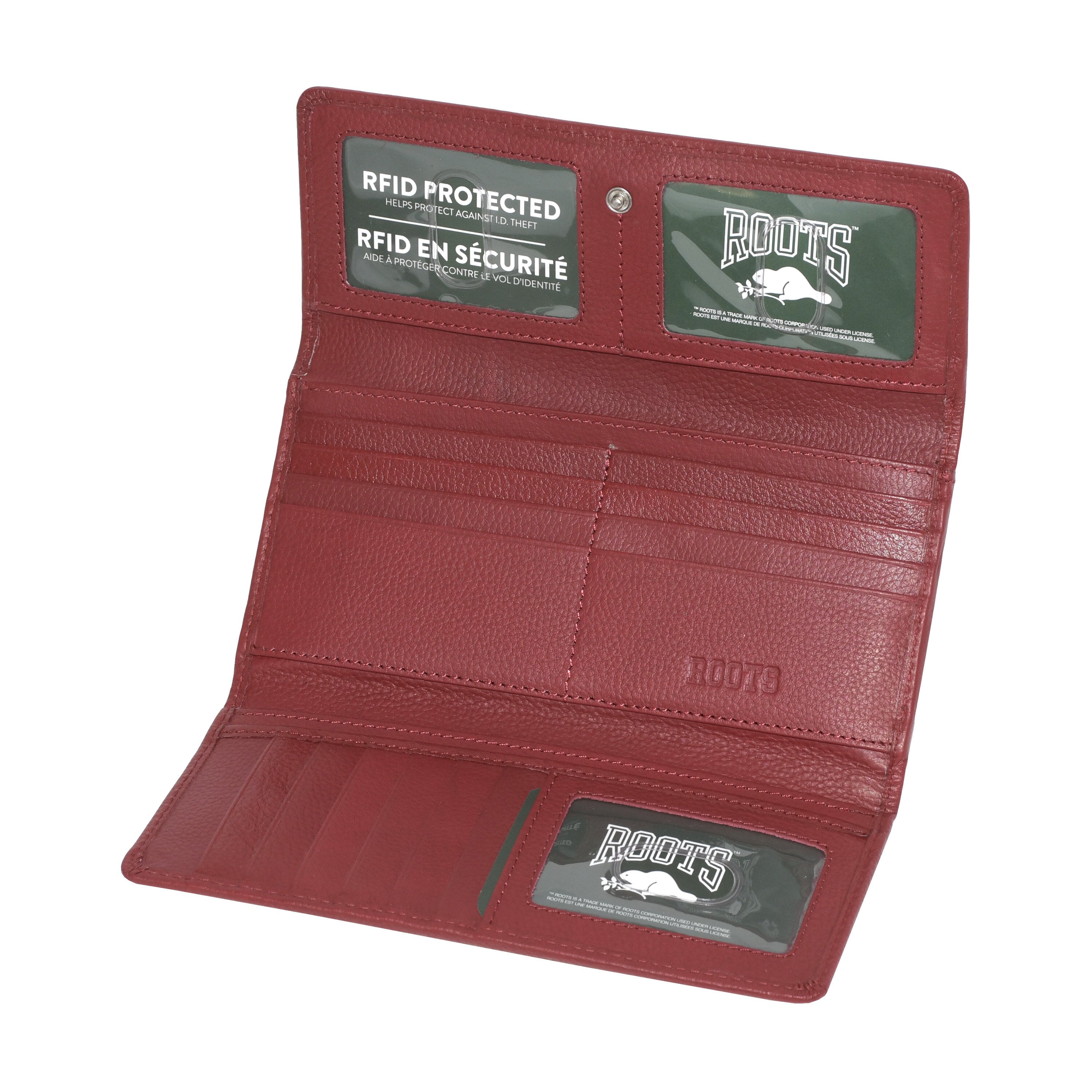 Roots Ladies' Slim Clutch Wallet