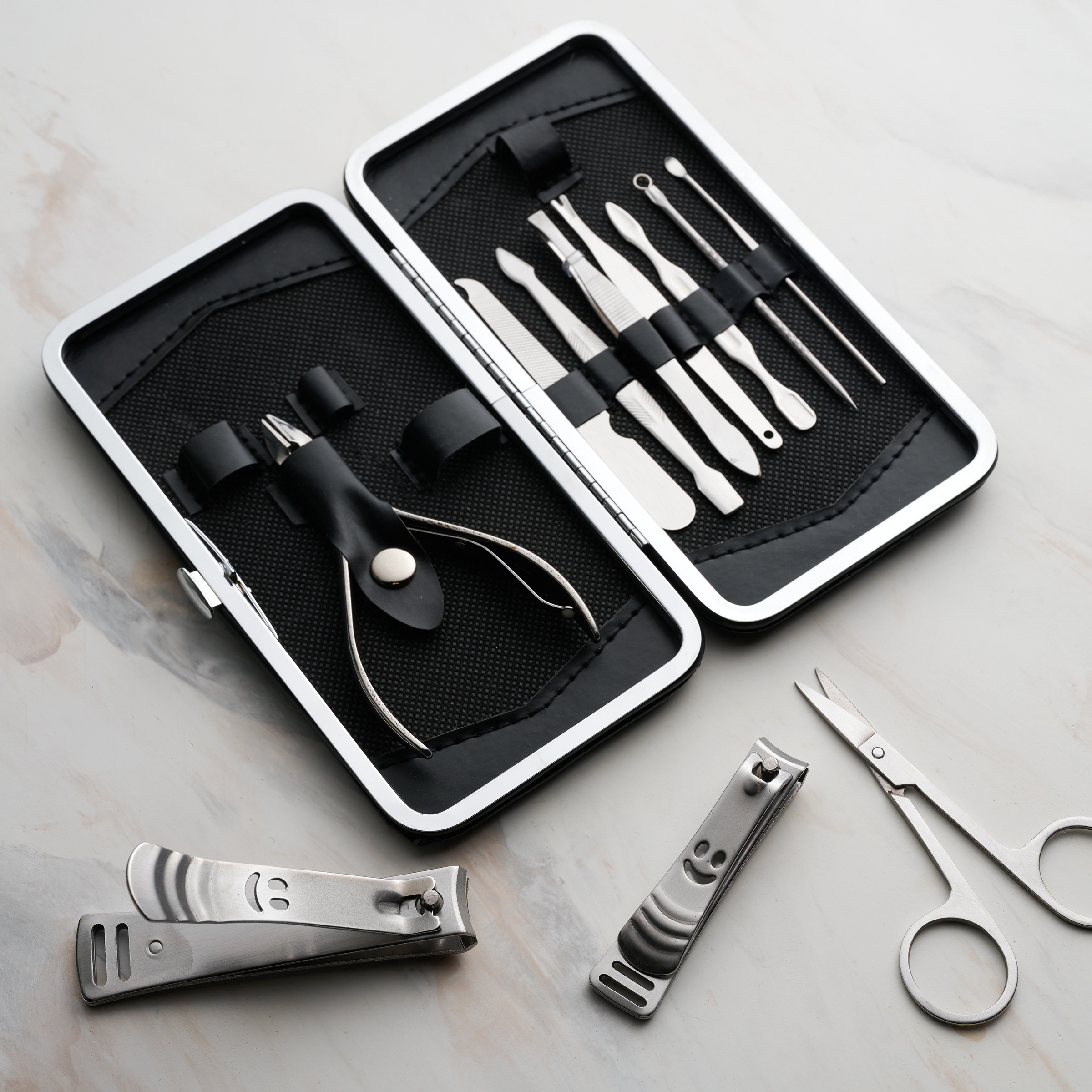 Lovery Spa Gifts - Bath & Body Gift Set - White Orchid Self Care Gift Basket In Marble Tub