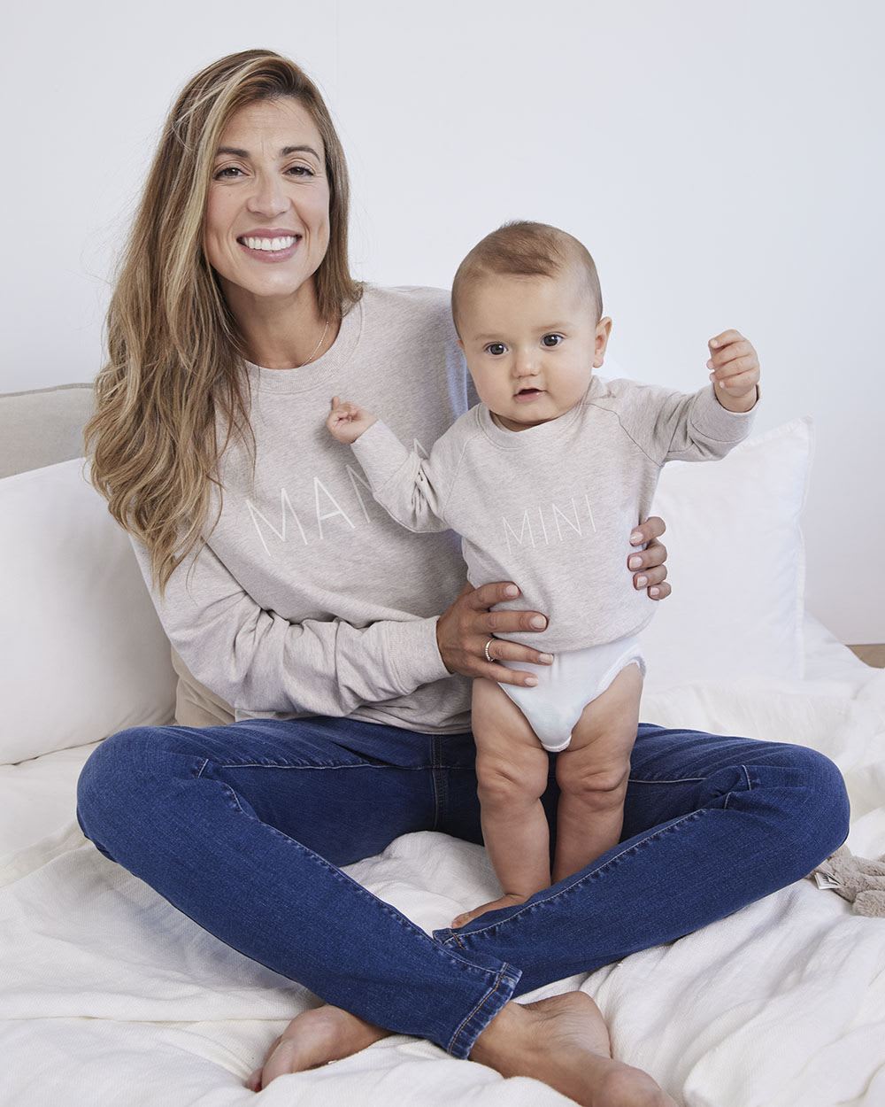 French Terry "Mini" Sweatshirt - Thyme Maternity