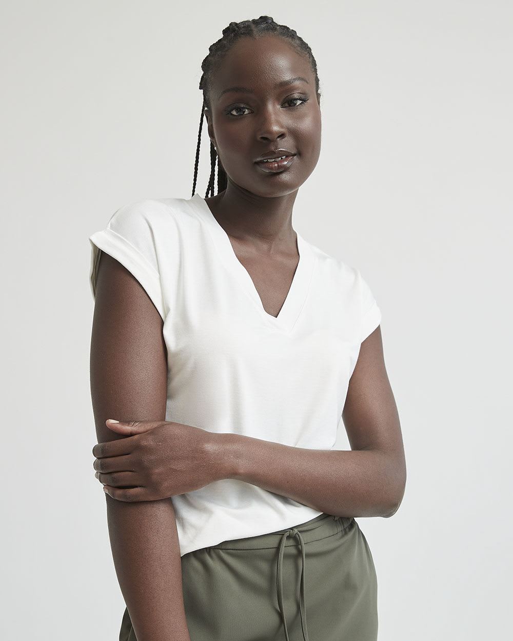 Basic V-Neck T-Shirt