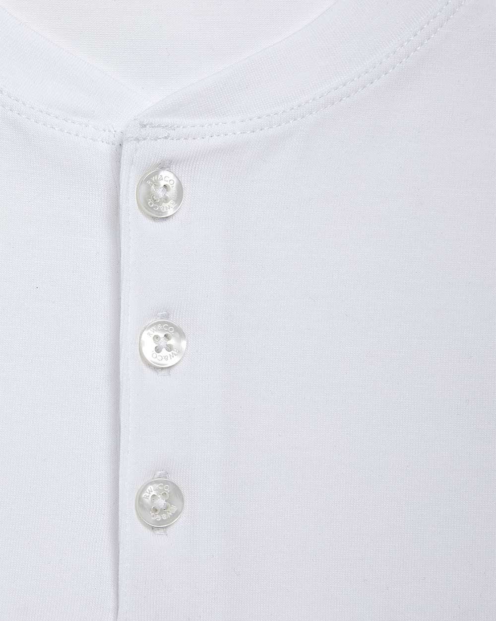 Supima Cotton (R) Henley Short Sleeve T-Shirt