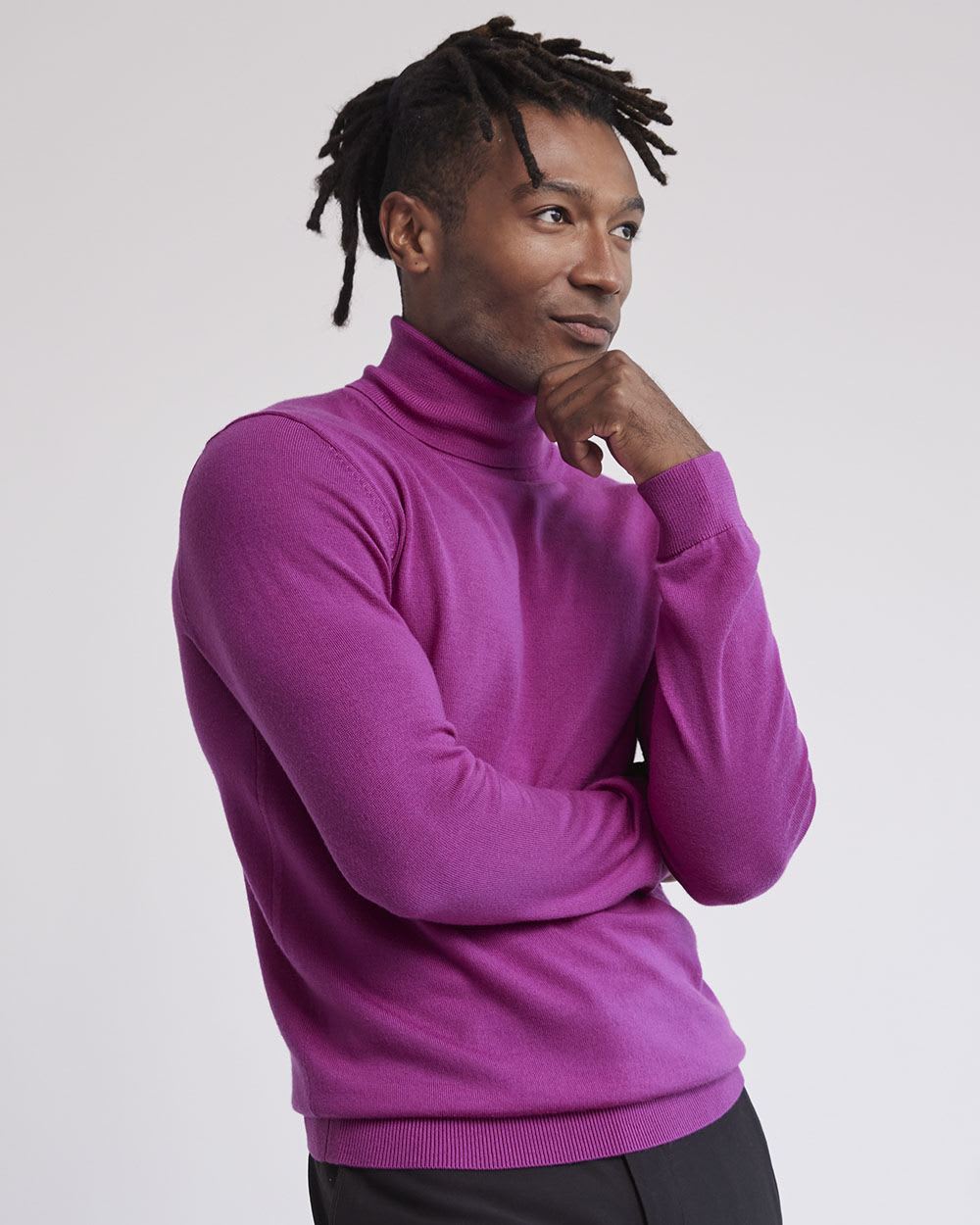 Merino-Wool Turtleneck Sweater