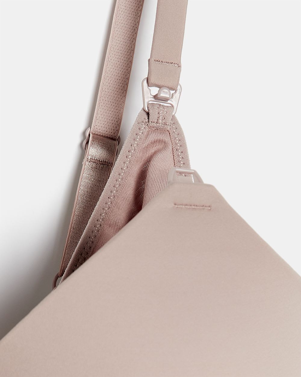 Microfiber Full-Coverage Nursing Bra - Thyme Maternity