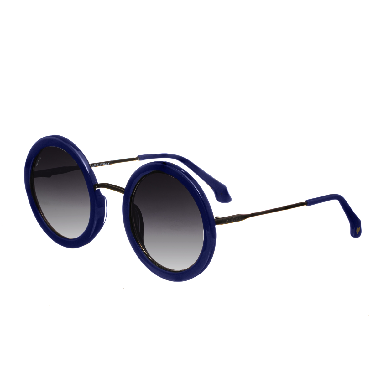 Bertha - Quant Handmade in Italy Sunglasses - Black
