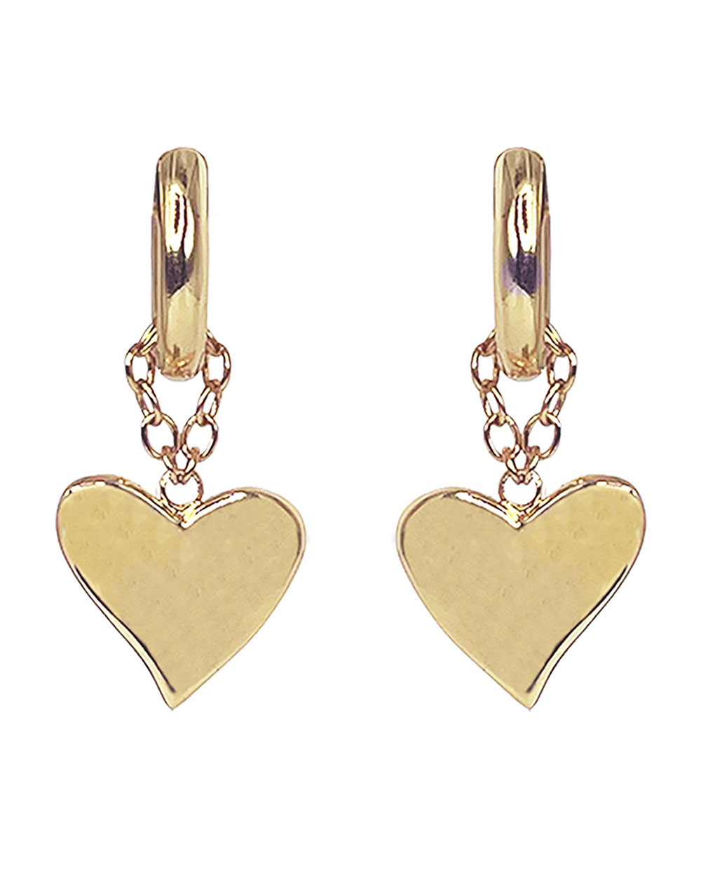 Jille Bean Heart Pendant Charm Click-In Hoop - Syd + Pia NYC™
