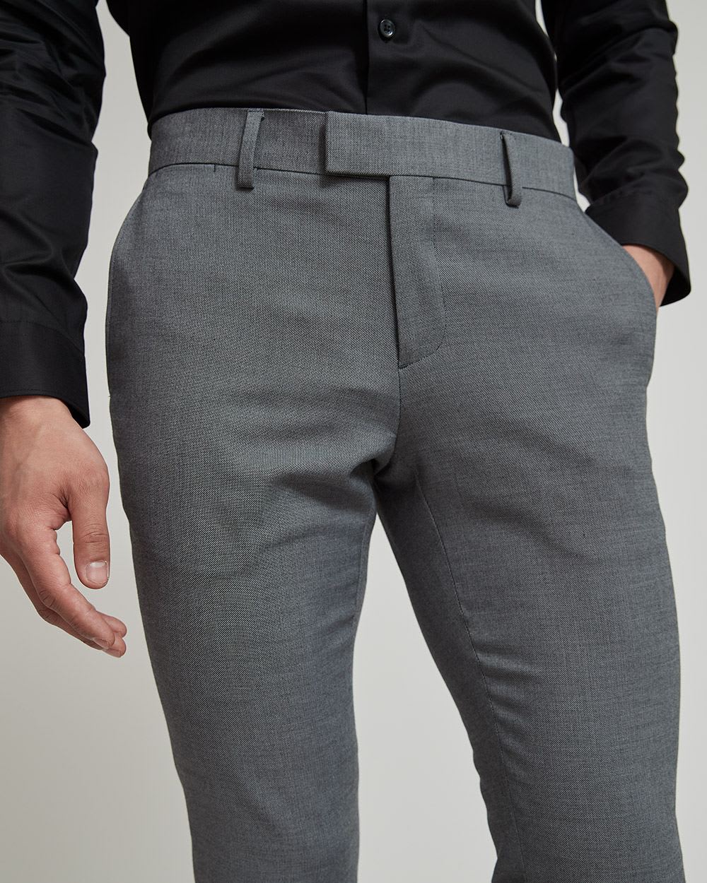 Essential Grey Suit Pant