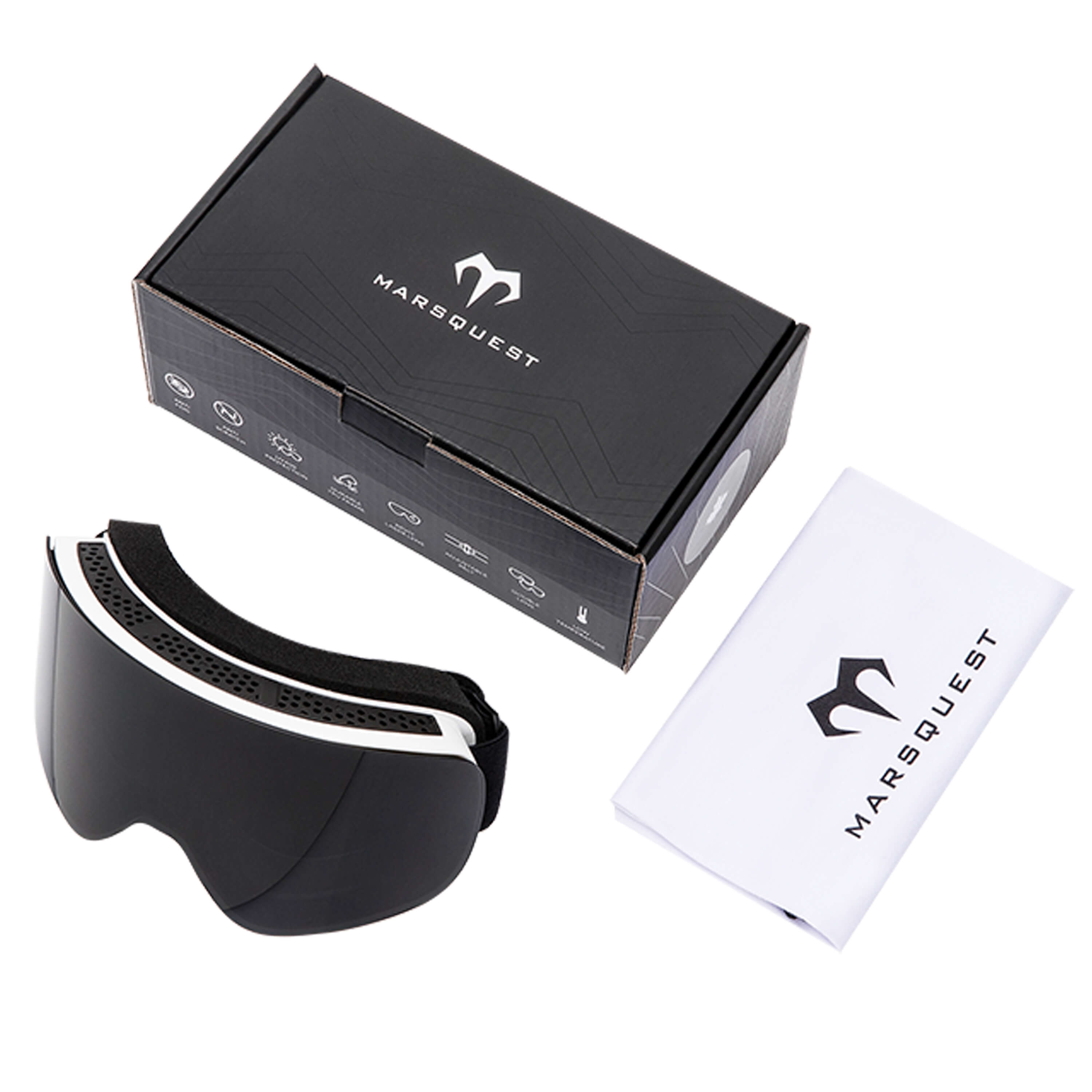 MarsQuest - Cylindrical Designer Snow Goggle