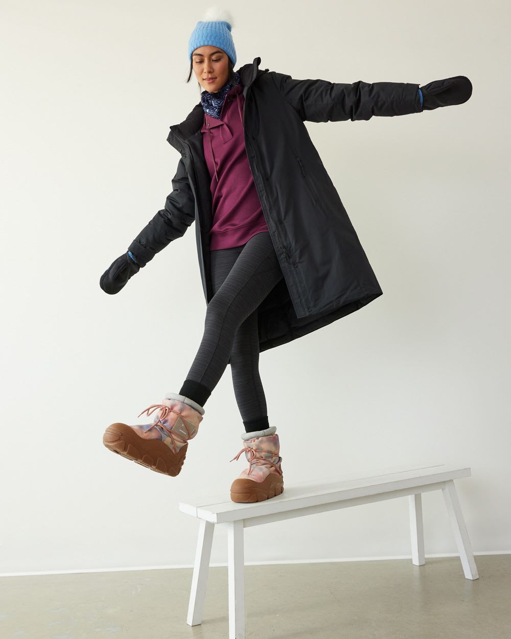 Cold Weather Leggings with Pockets, Hyba