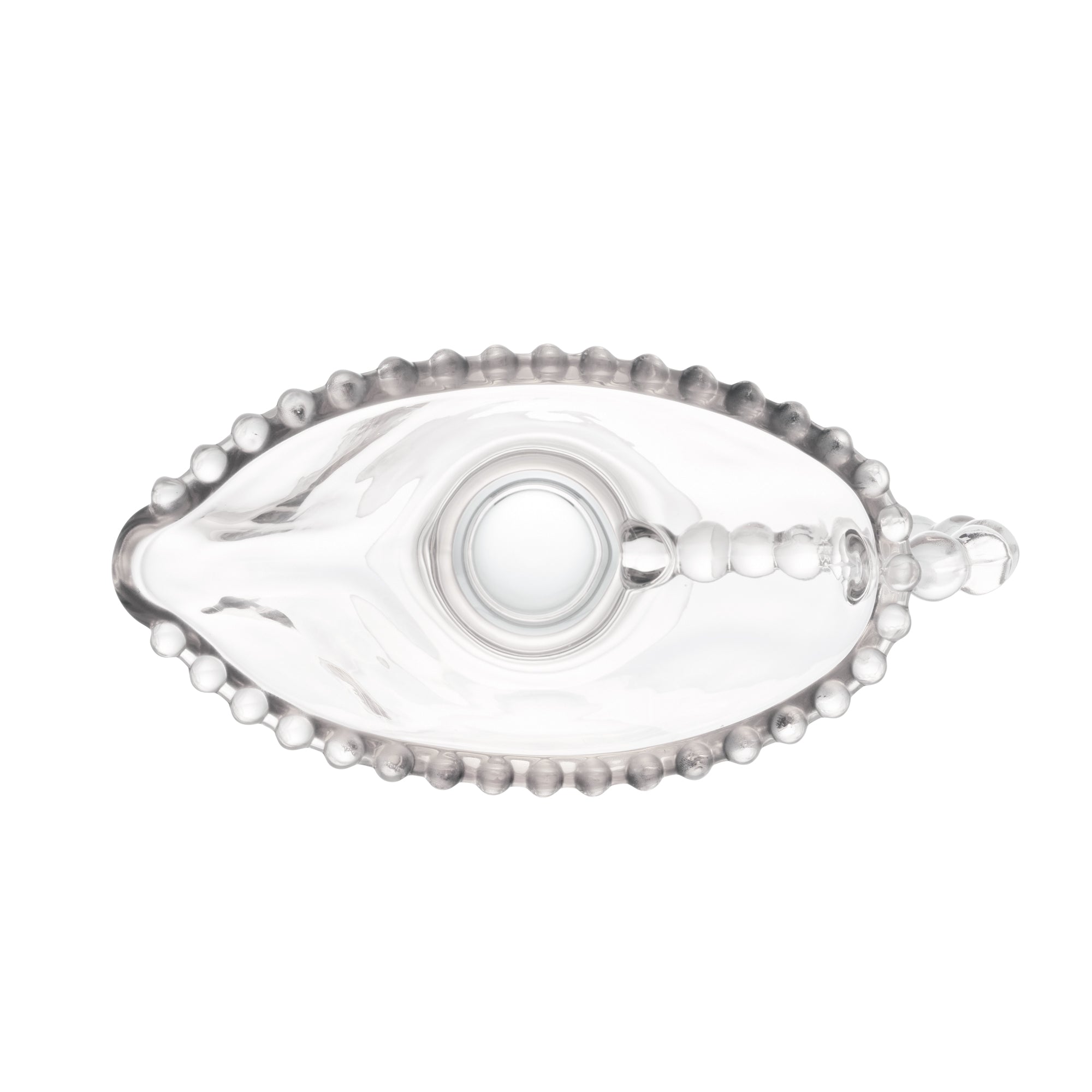 Pearl Collection Crystal Gravy Boat 140ml 13x7x9cm