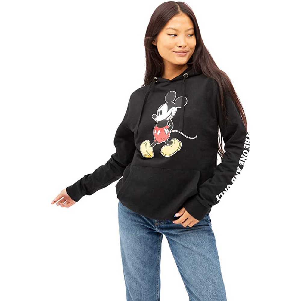 Disney - Womens/Ladies The One And Only Mickey Mouse Hoodie