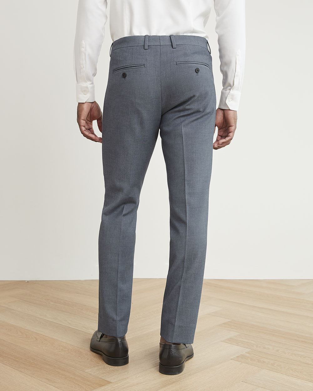 Slim-Fit Knit-Like Pant