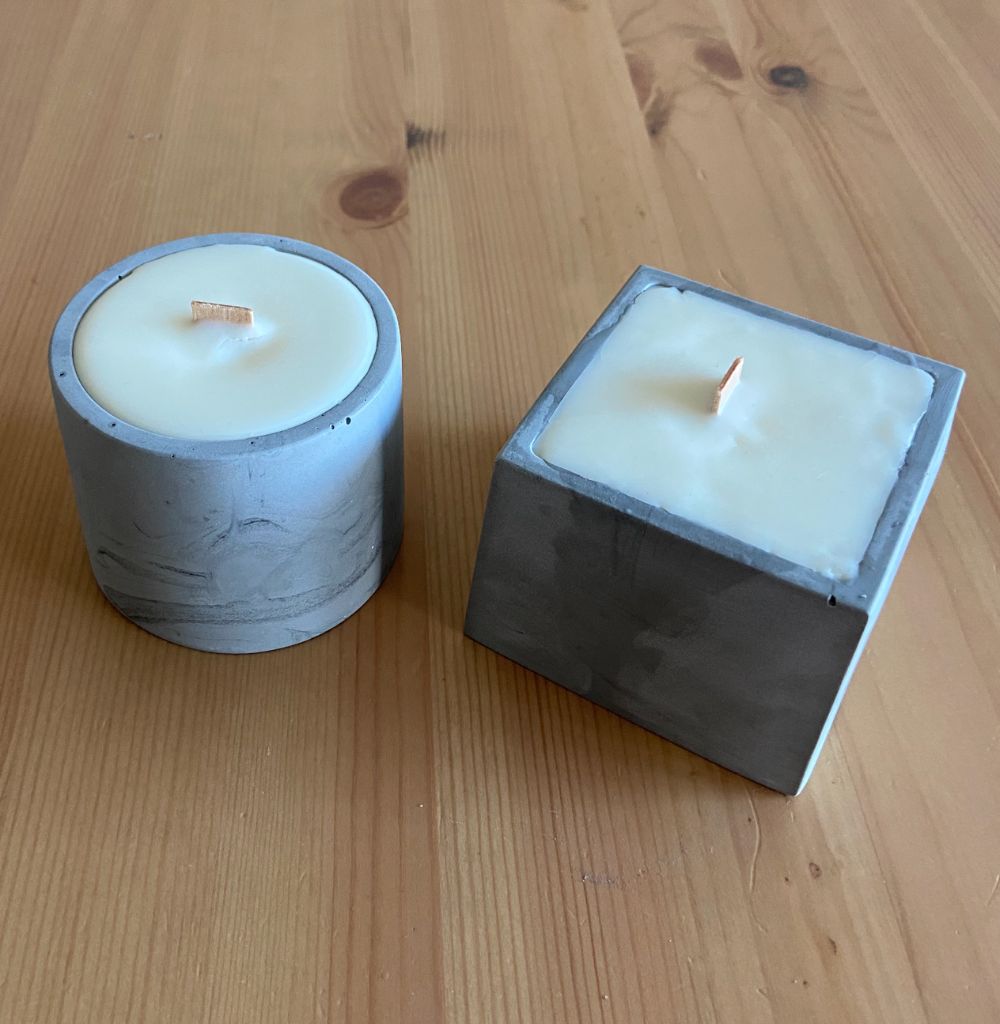 Jesmonite Candle Set - Eden Fiona