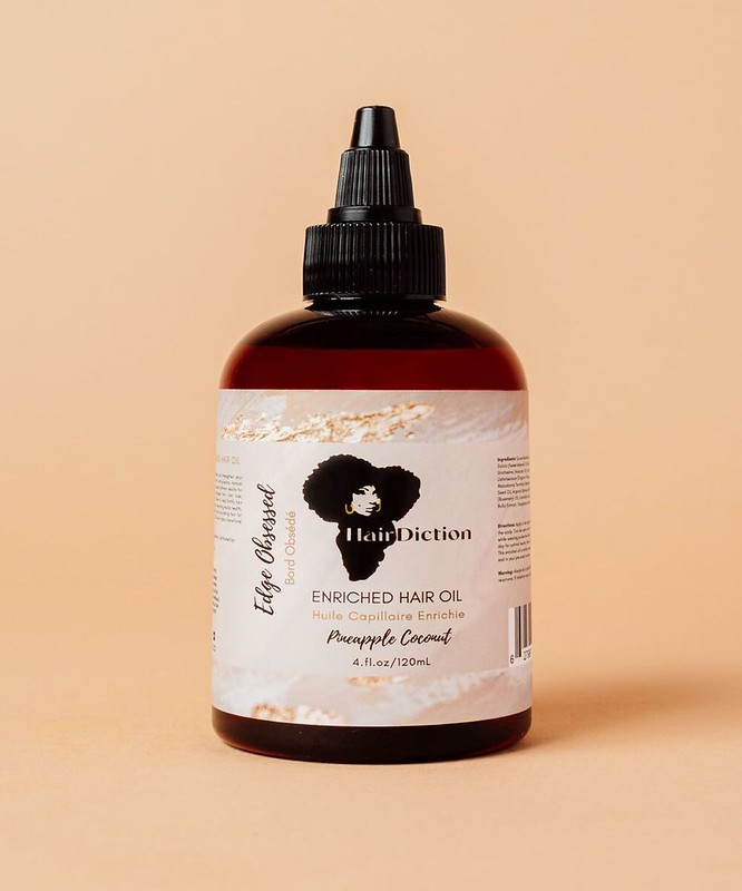 Edge Obsessed: Enriched Hair Oil-Pineapple Coconut-HairDiction