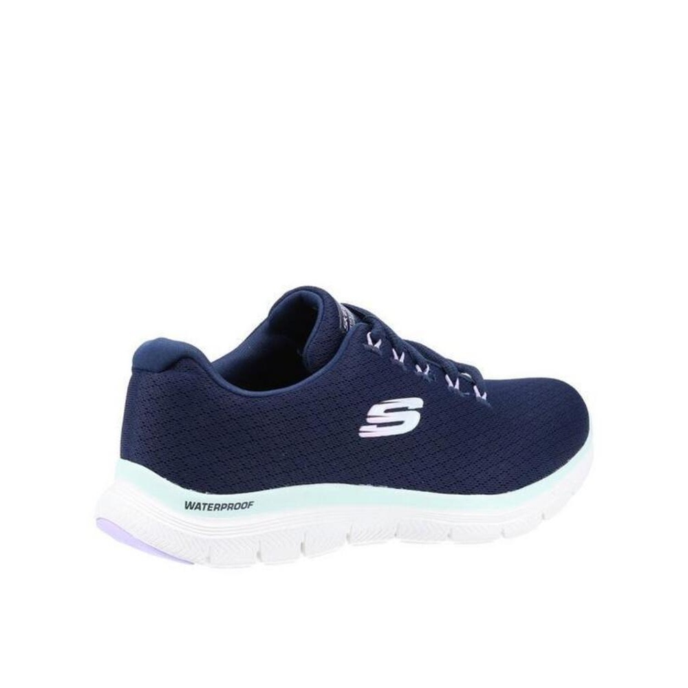 Skechers - Womens/Ladies Flex Appeal 4.0 Coated Fidelity Sneakers