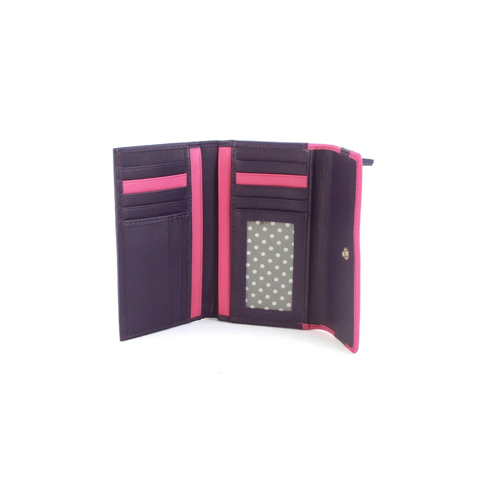 Eastern Counties Leather - Womens/Ladies Madison Striped Leather Coin Purse