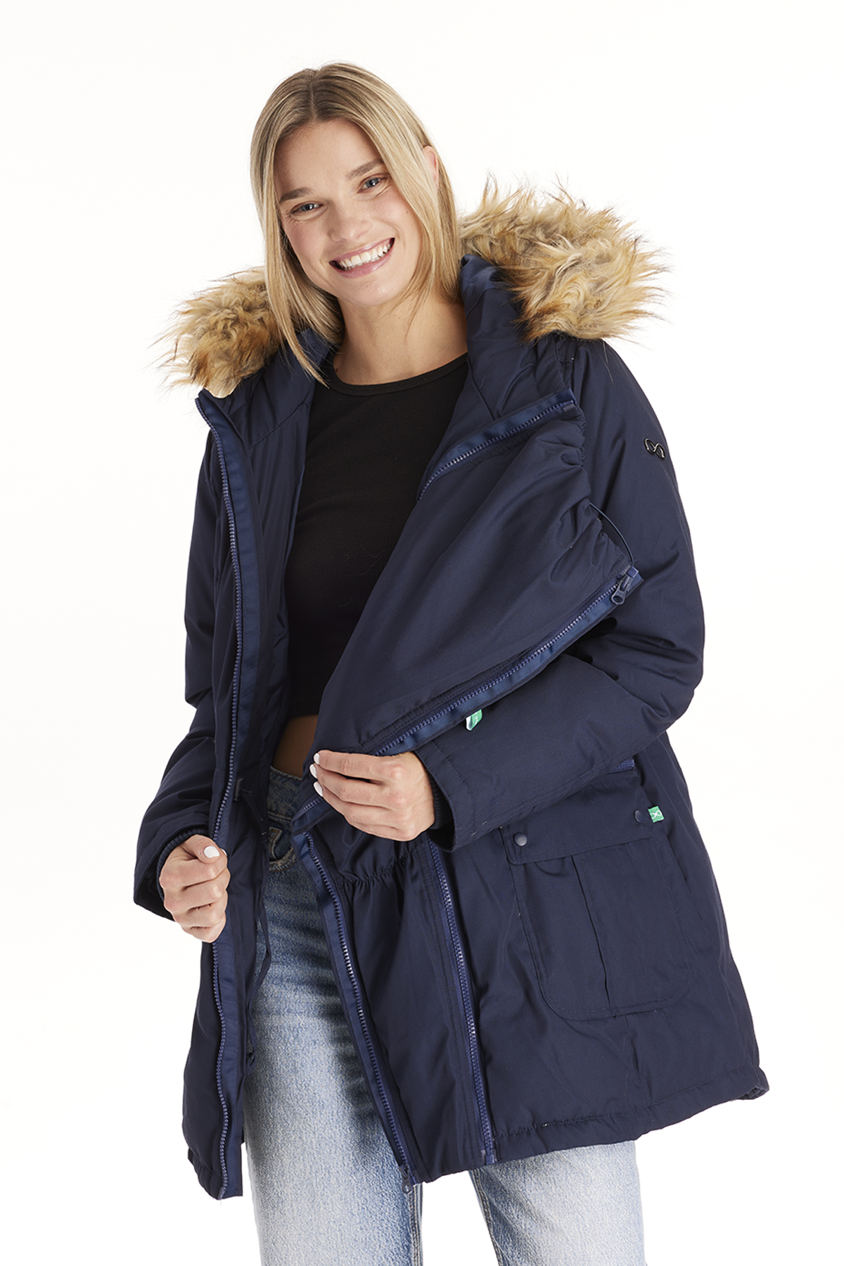 Sara - 3 in 1 Down Maternity Parka
