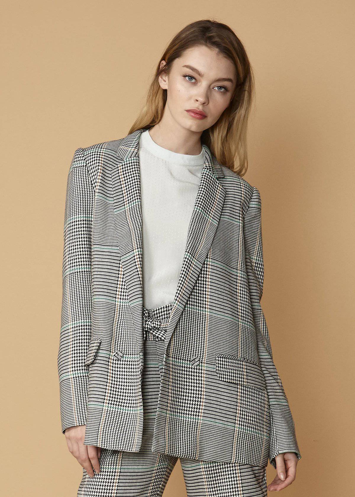 Nurode Glen Plaid Blazer