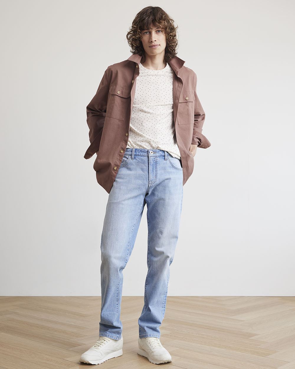 Casual Twill Overshirt