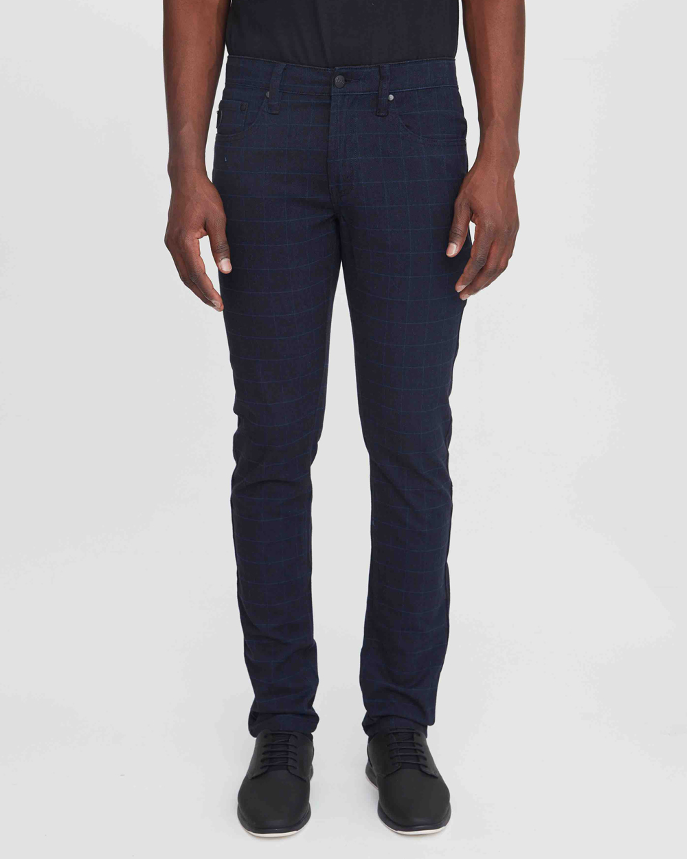 LOIS - Peter Slim YD Checked Pant