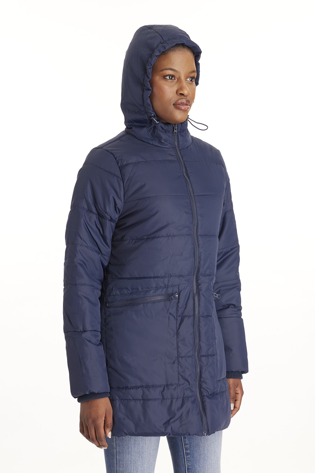 Quilted Hybrid Puffer Coat - Modern Eternity