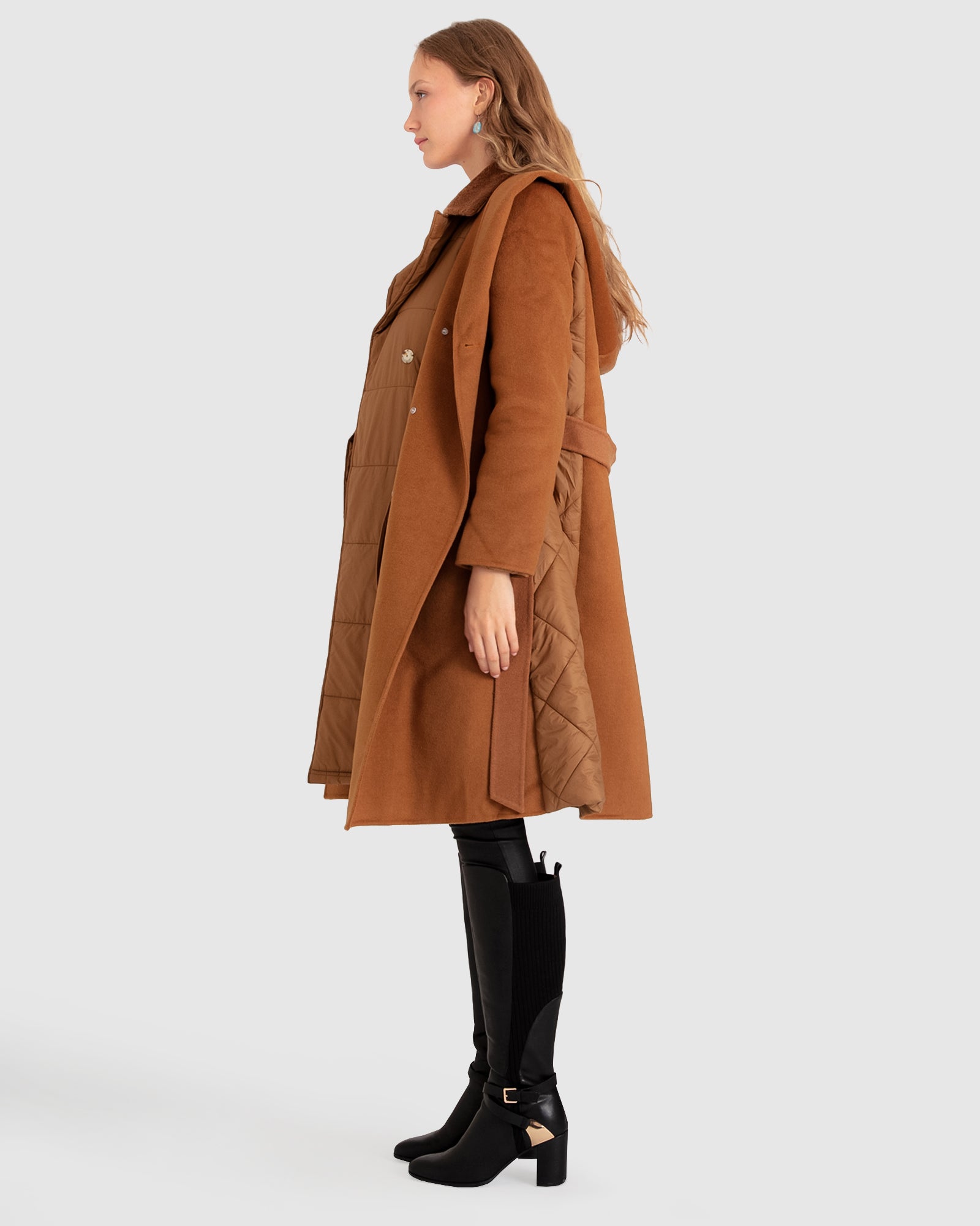 Belle & Bloom Walk Me Home Convertible Coat