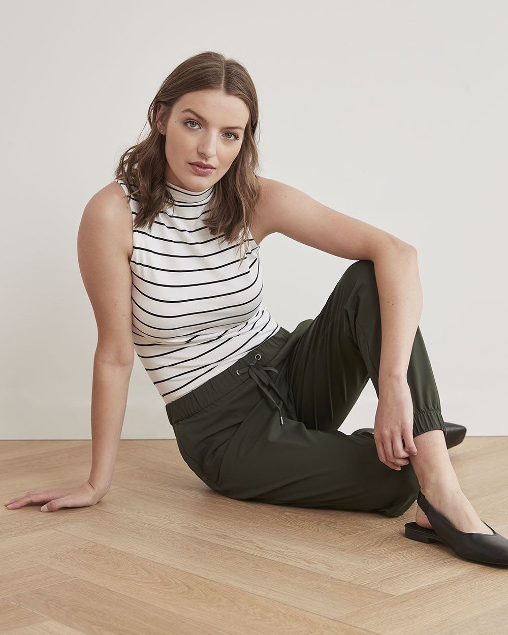 4-Way Stretch Jogger Ankle Pant