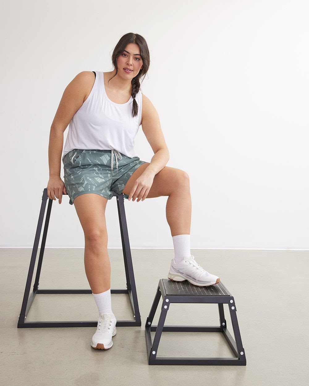 Sleeveless Scoop-Neck Top, Dry Lux Hyba Essentials