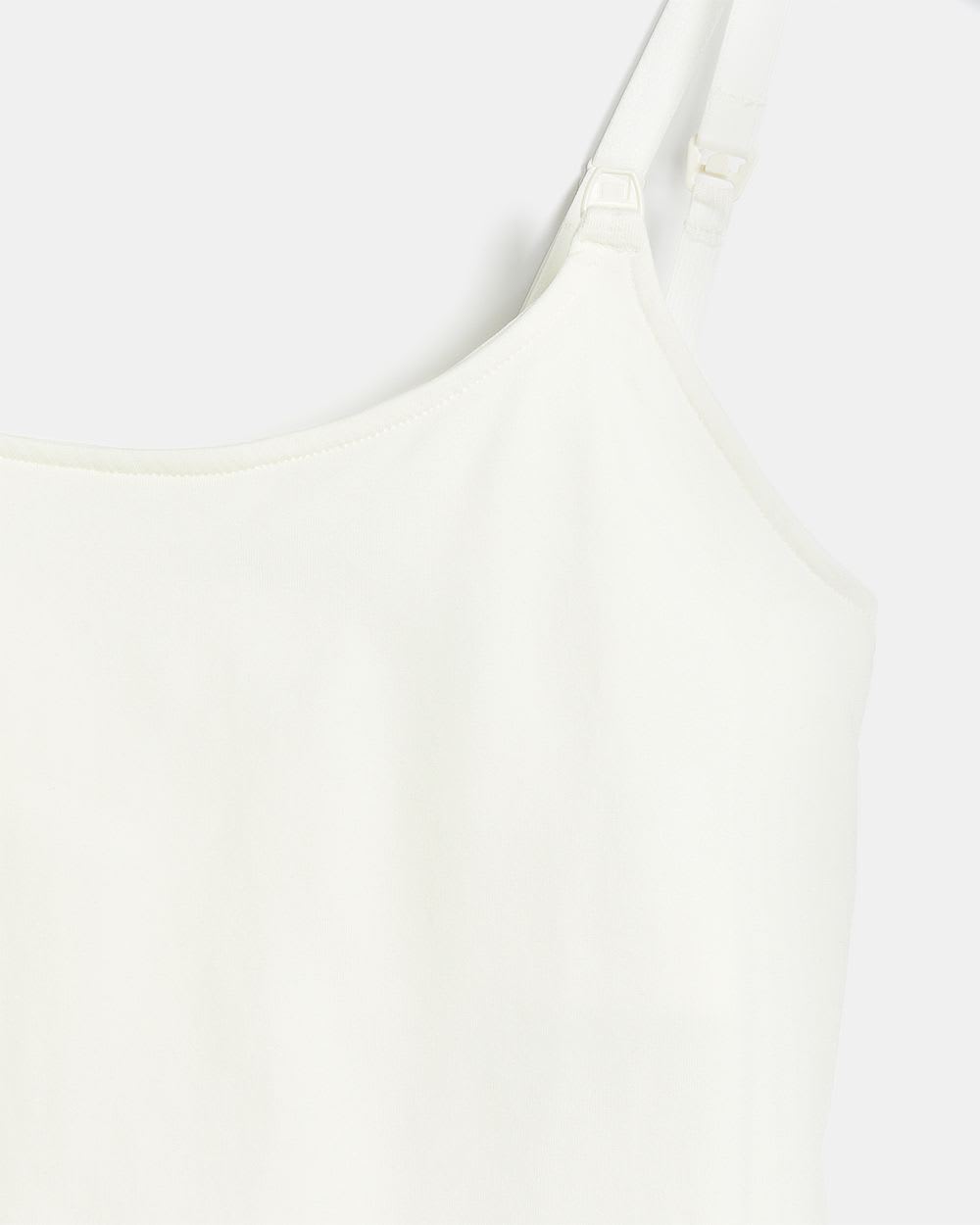 Seamless Scoop-Neck Nursing Cami - Thyme Maternity
