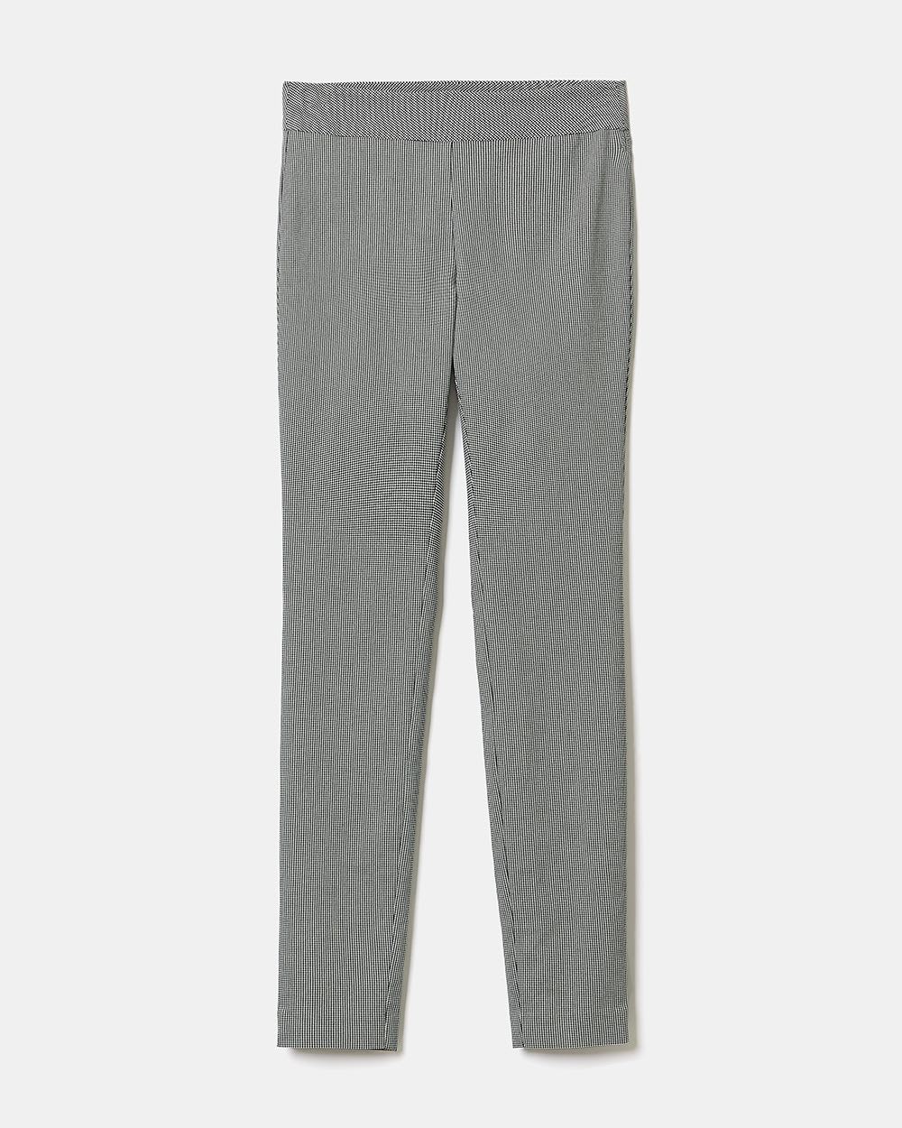 Micro Check Twill City Legging Pant