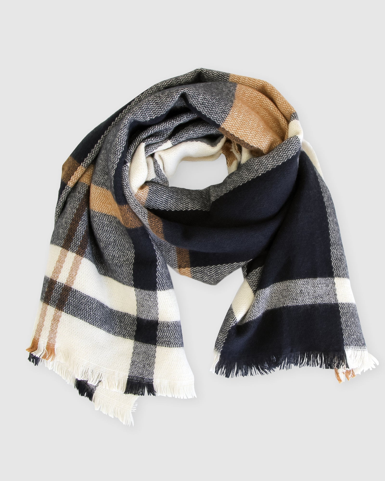 Belle & Bloom Staten Island Plaid Scarf
