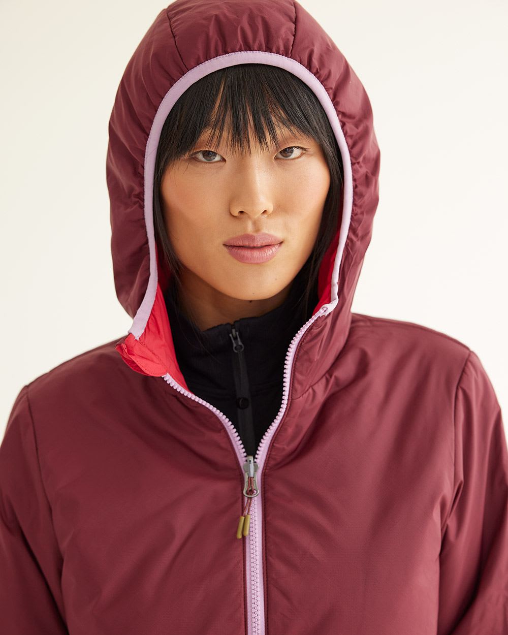 Packable Reversible Hooded Jacket, Hyba