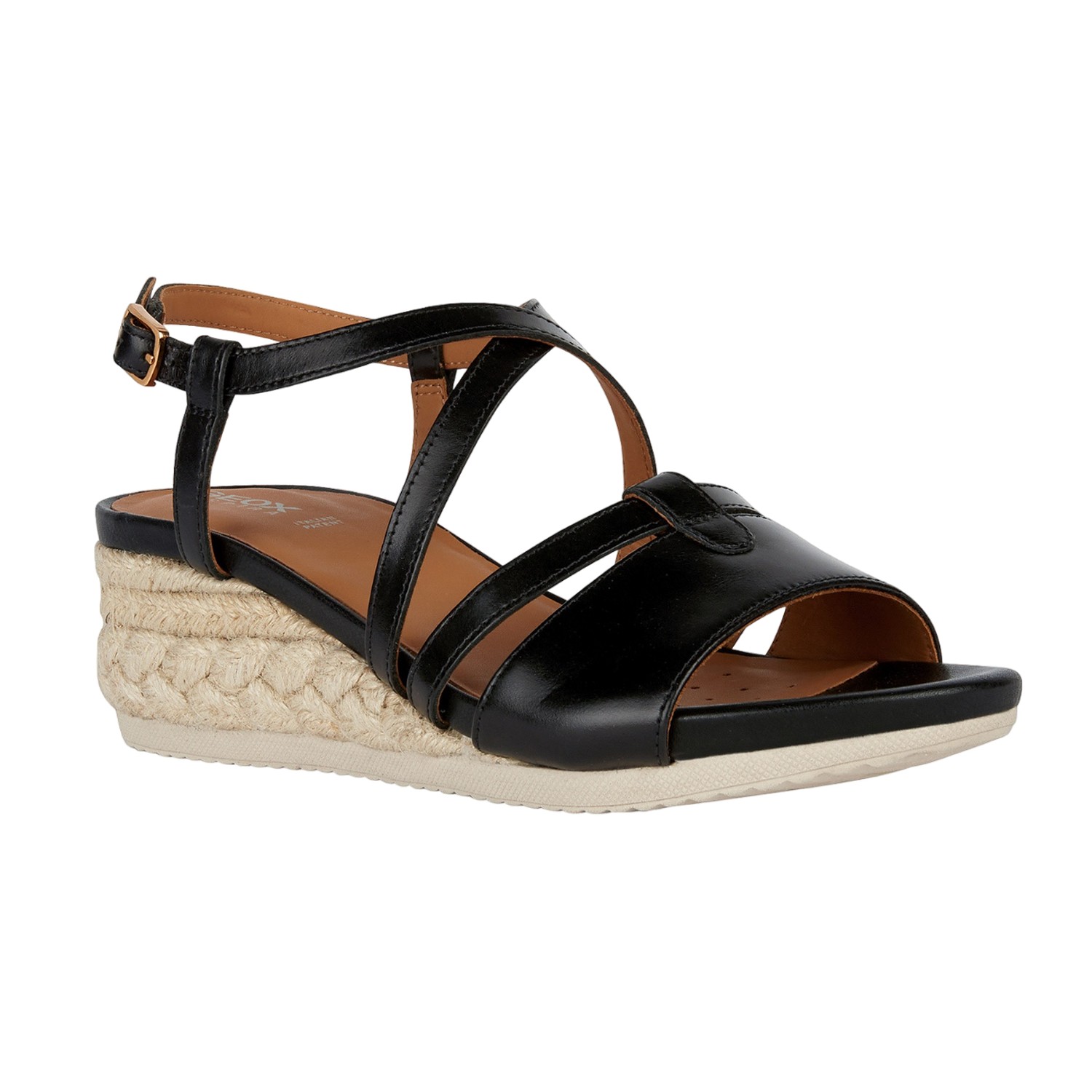 Geox - Womens/Ladies D Ischia Corda A Suede Sandals