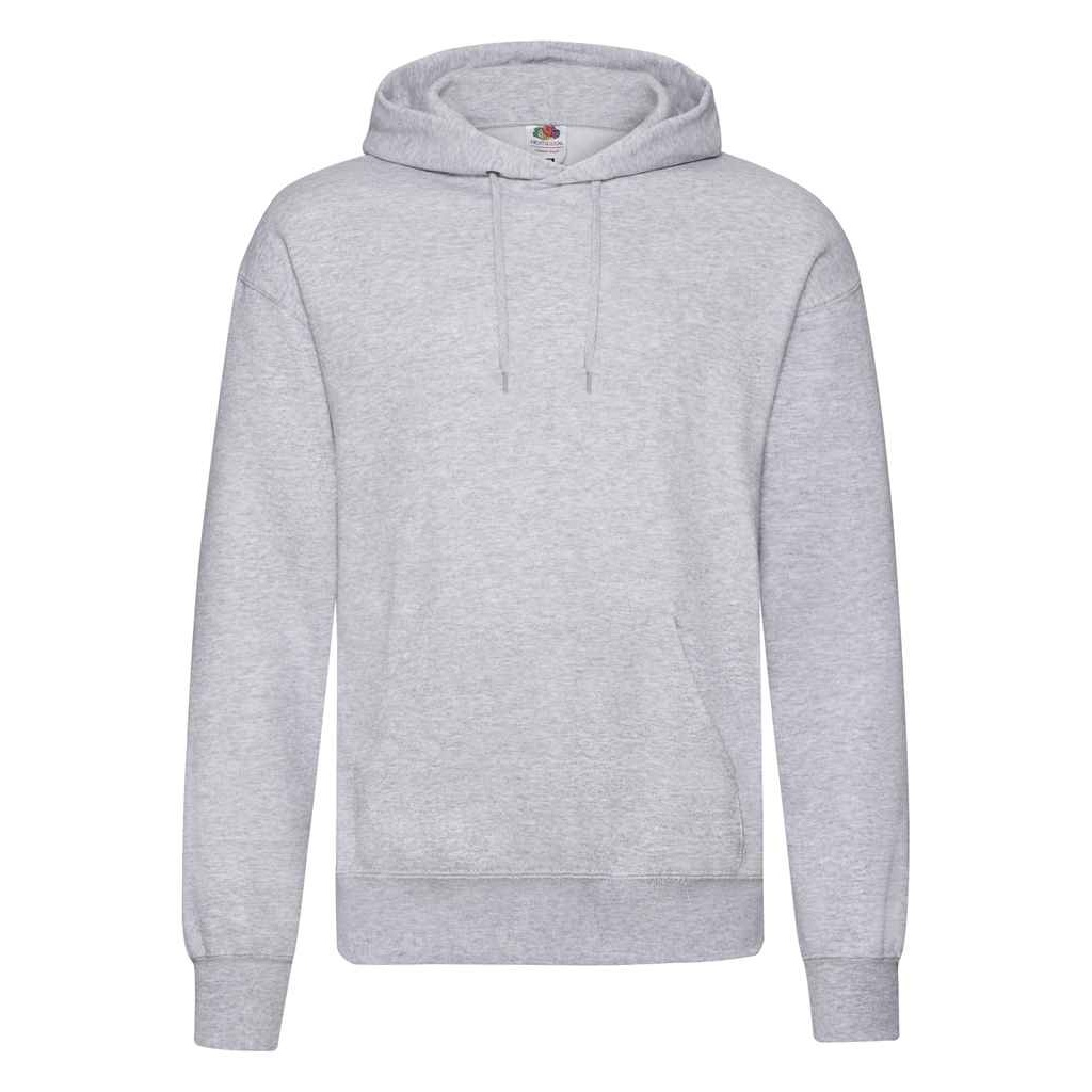 Fruit of the Loom - Mens Classic Heather Hooded Sweatshirt