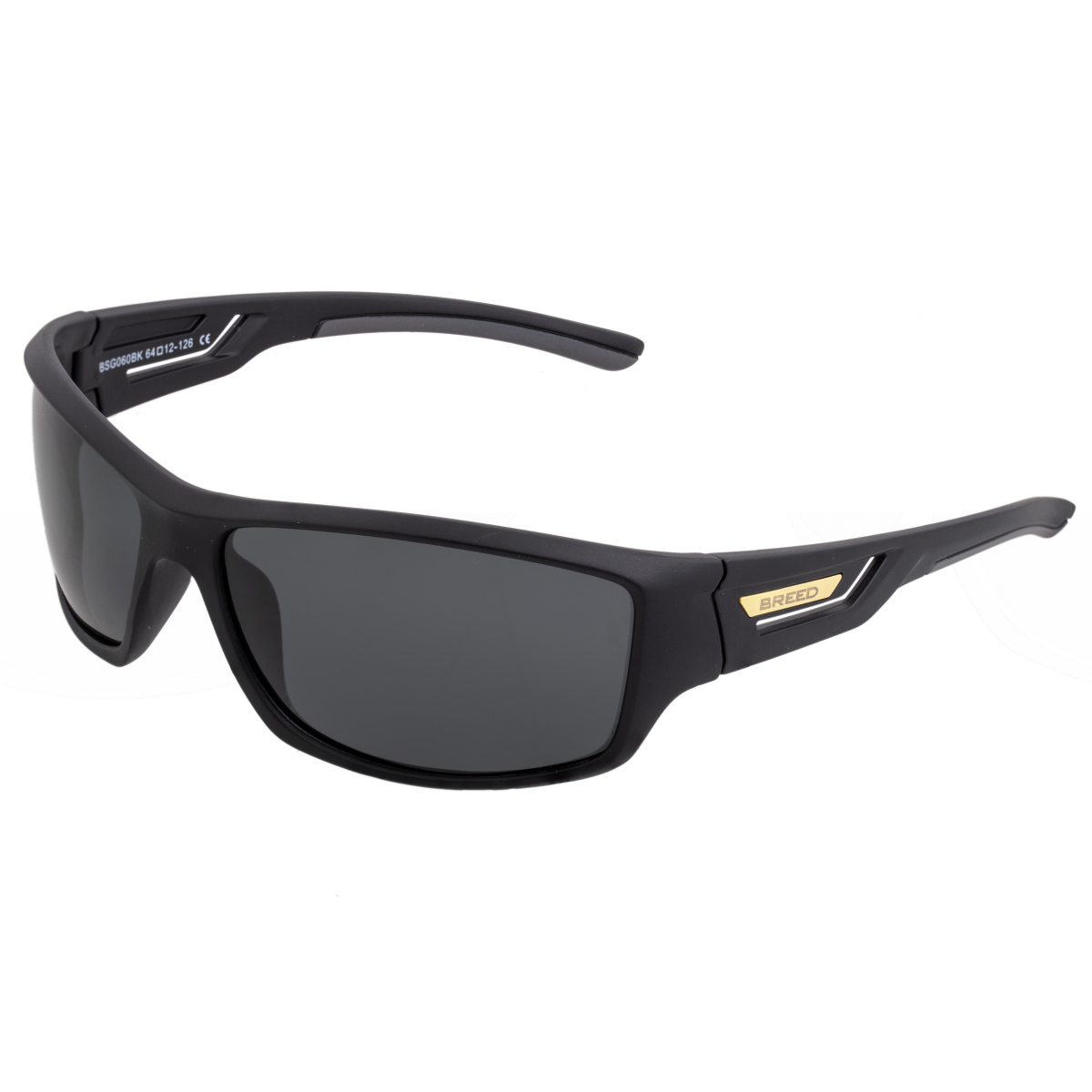 Breed - Aquarius Polarized Sunglasses - Black/Yellow