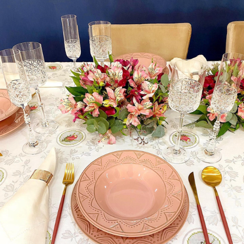 Oxford Serena Ballet 20 Pieces Dinnerware Set Service for 4