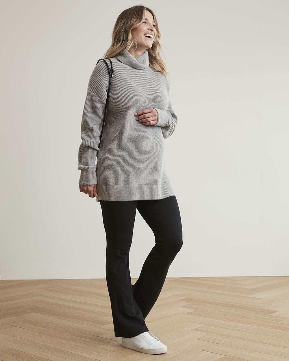 Flare-Leg Ankle-Length Legging - Thyme Maternity