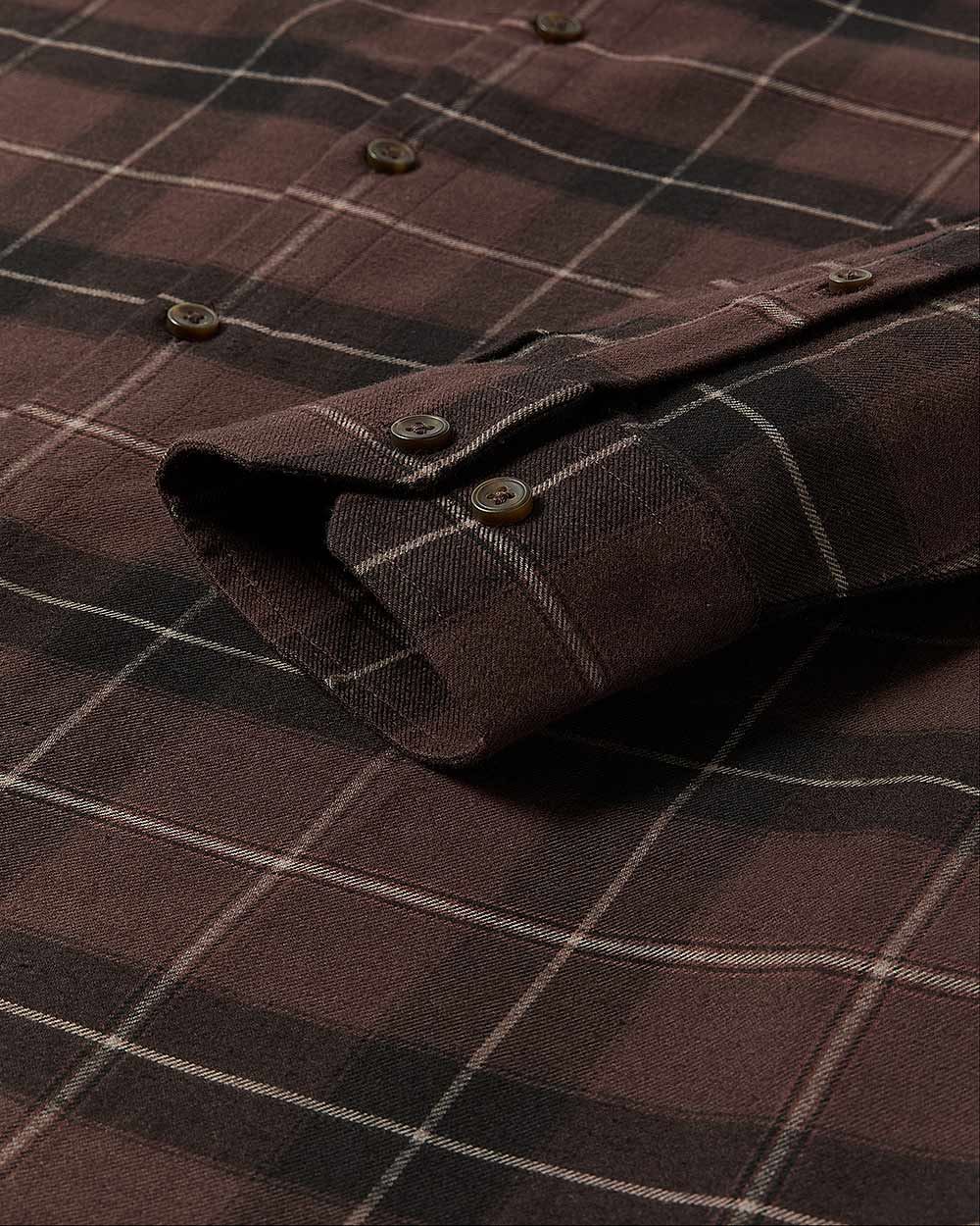 Regular-Fit Plaid Flannel Shirt