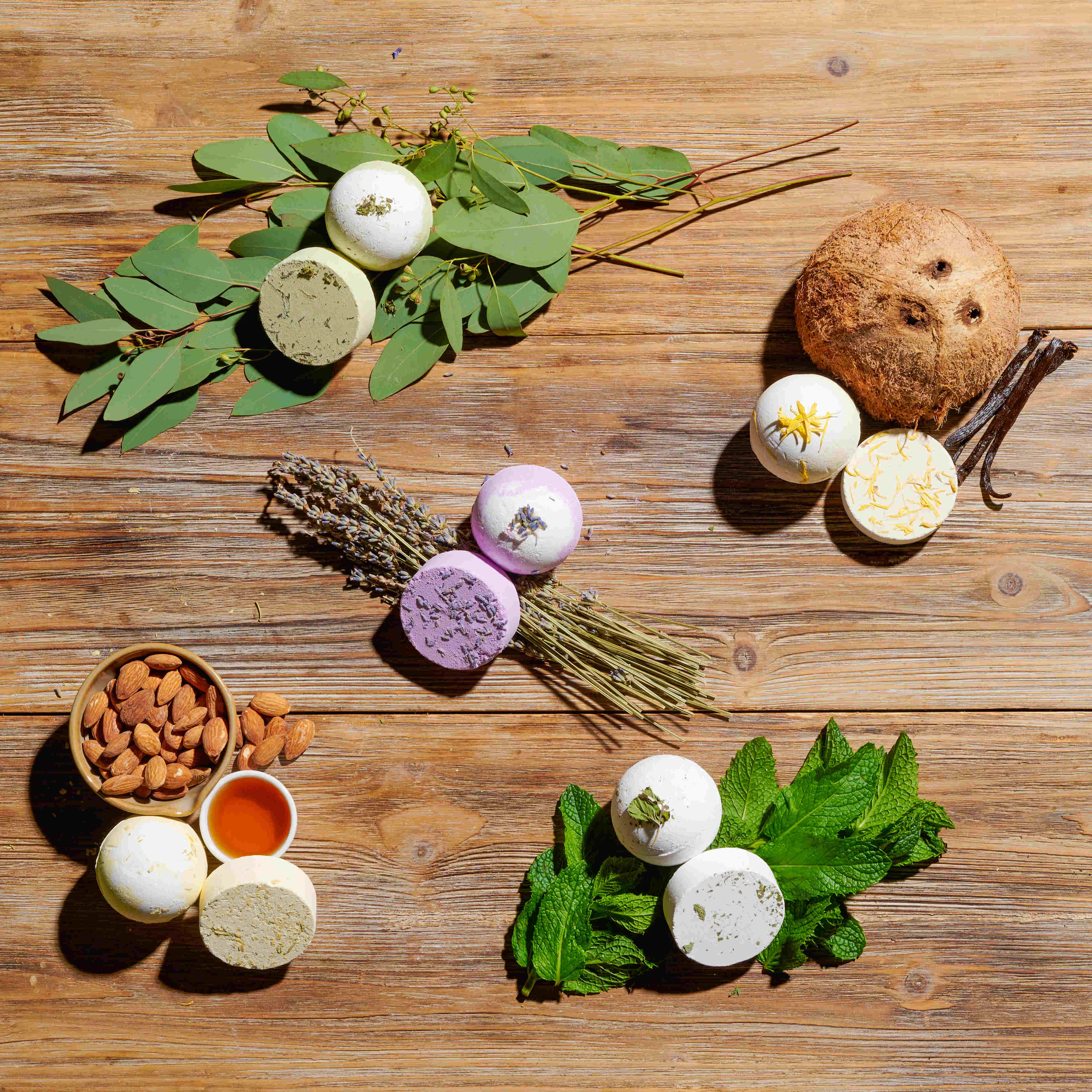 Lovery Essential Oil Shower Steamer And Bath Bomb Set - 11 Pieces