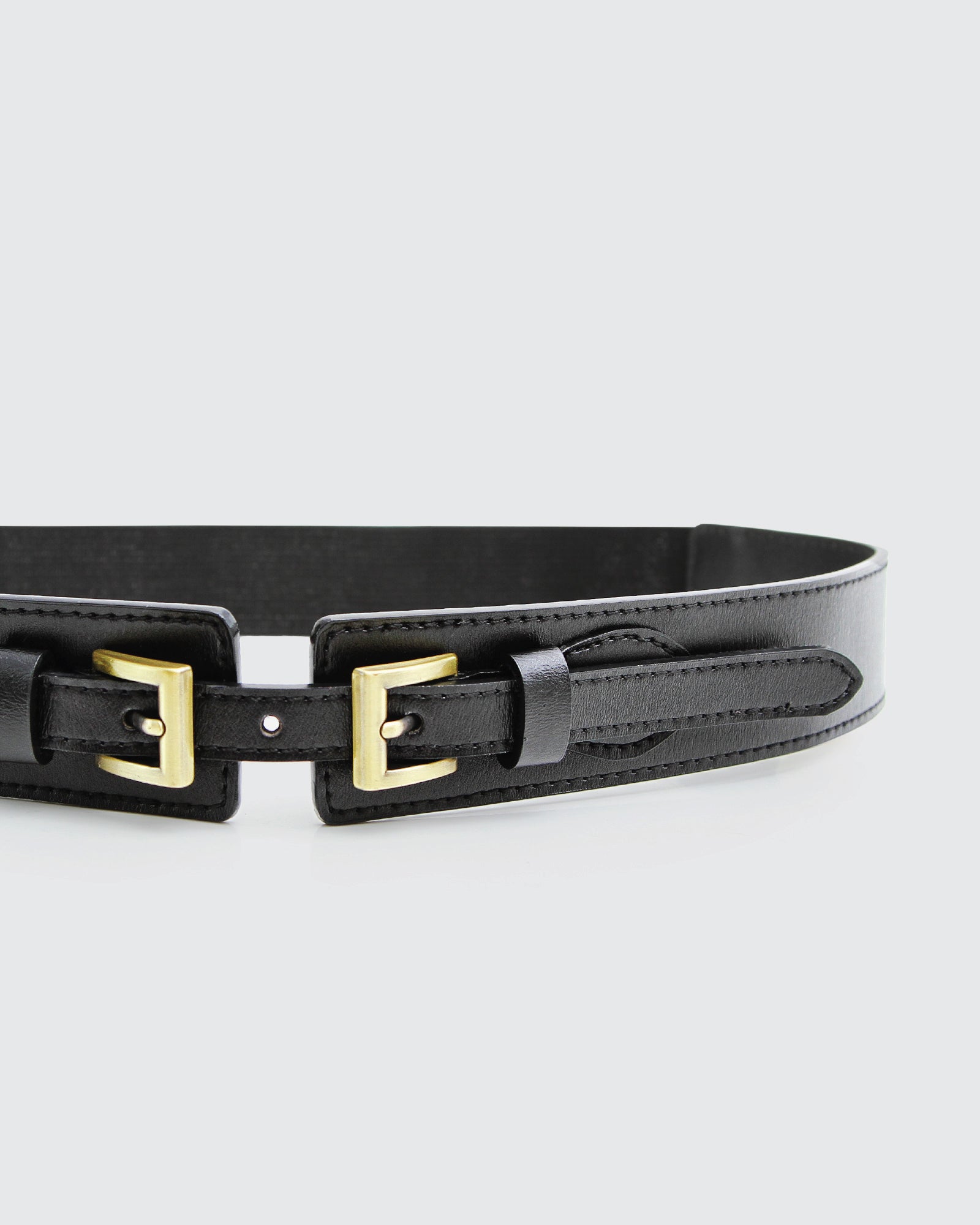 Belle & Bloom London Fog Leather Waist Belt