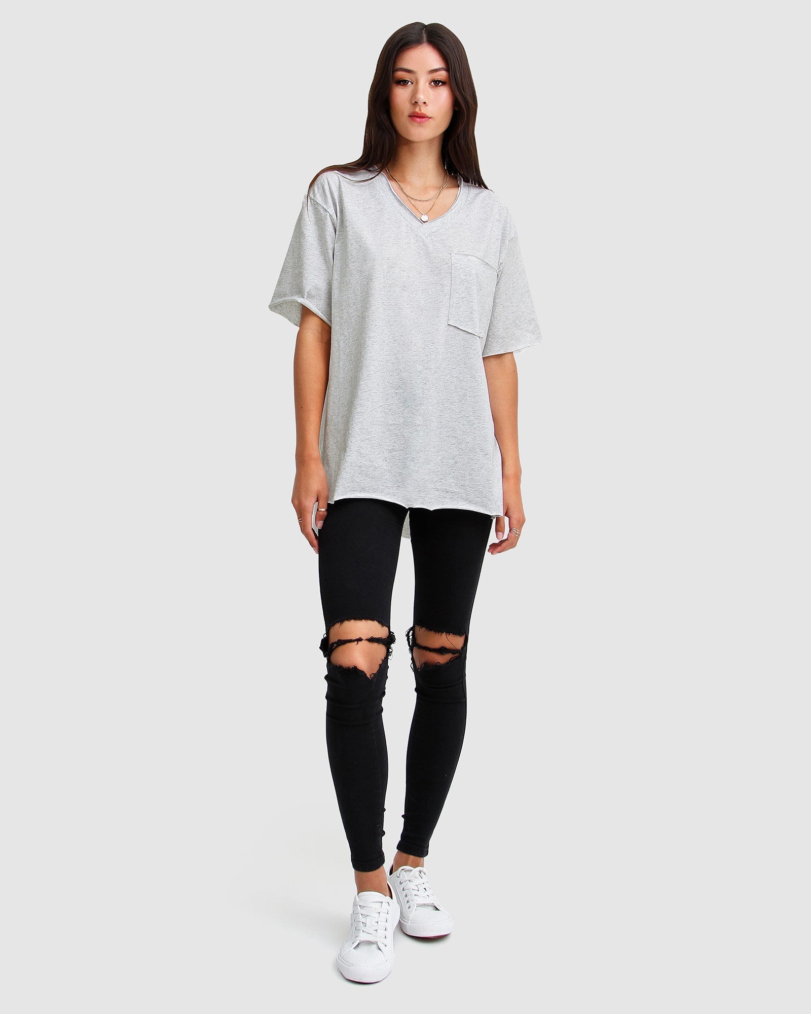Belle & Bloom Brave Soul Oversized T Shirt