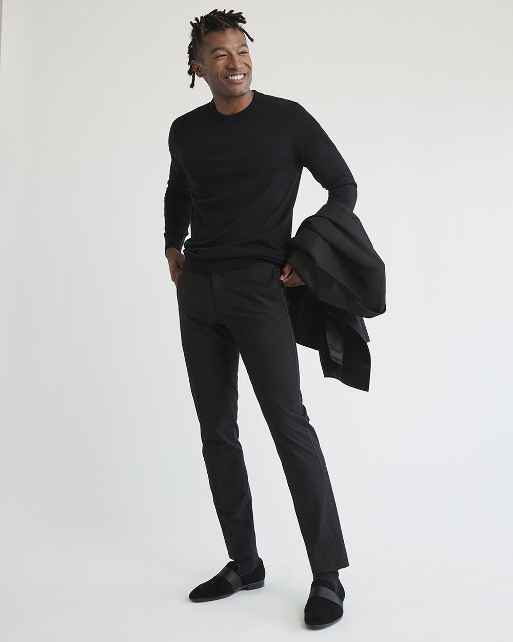Merino-Wool Crew-Neck Sweater